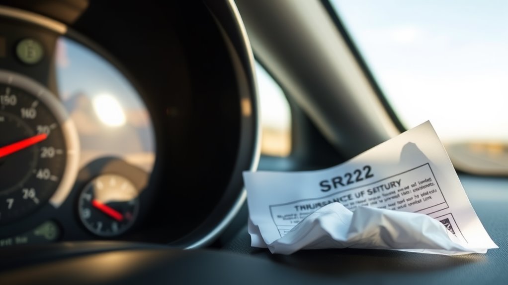 driving history impacts sr22 costs
