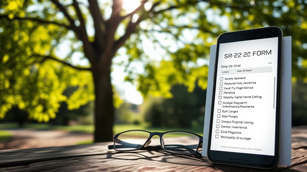 illinois sr 22 insurance requirements