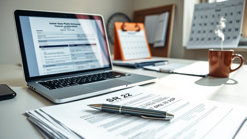 illinois sr 22 insurance requirements