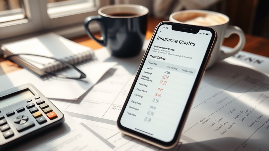 insurance quote comparison process