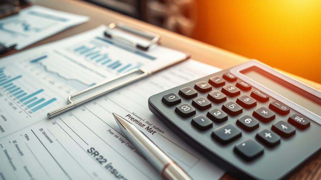 sr22 impact on premiums