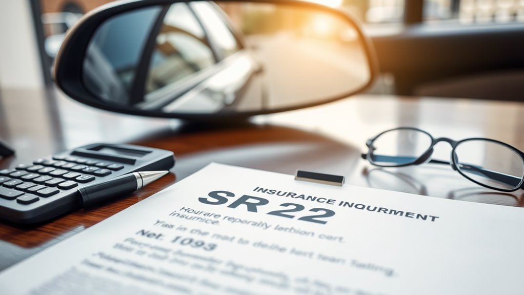 sr22 insurance requirements explained